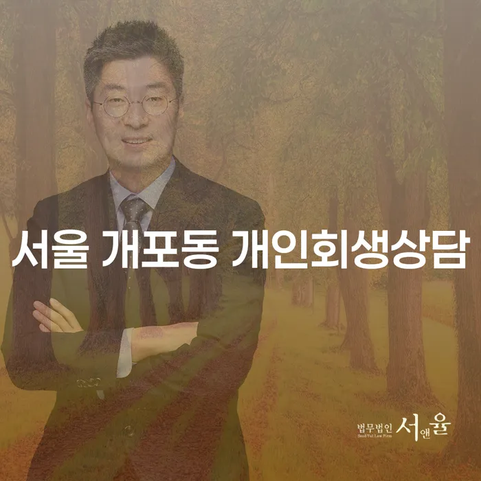 서울 개포동 개인회생상담, 어떤 선택이 현명할까요?