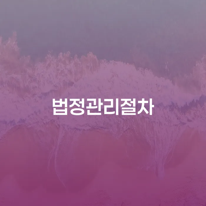 법정관리절차와 개인회생 진술서 작성방법, 어떻게 준비해야 할까요?